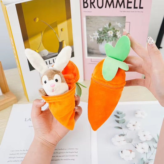Easter Bunny Plush bag keychain