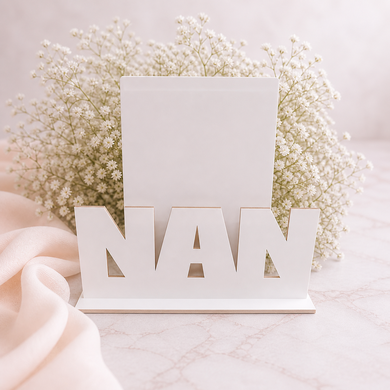 Free Standing Nan plaque with Photo stand