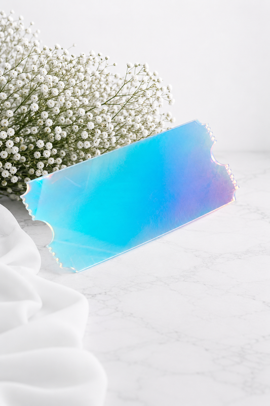 Acrylic Ticket - Holographic