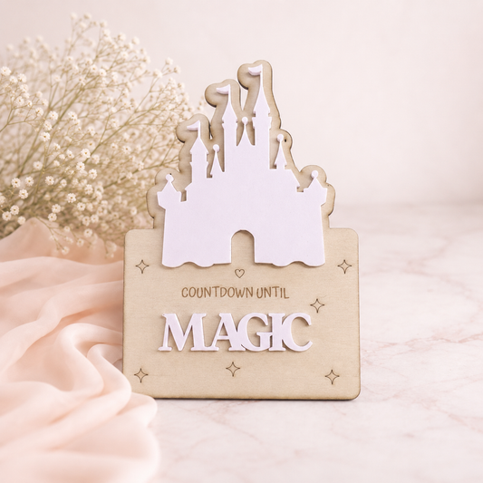 Acrylic Castle Countdown