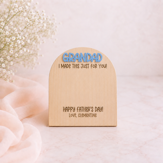 Grandad Picture Plaque