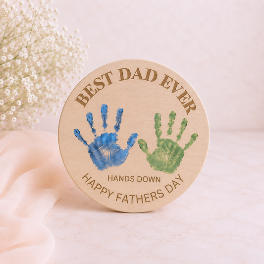 Wooden Plaque - Best Dad