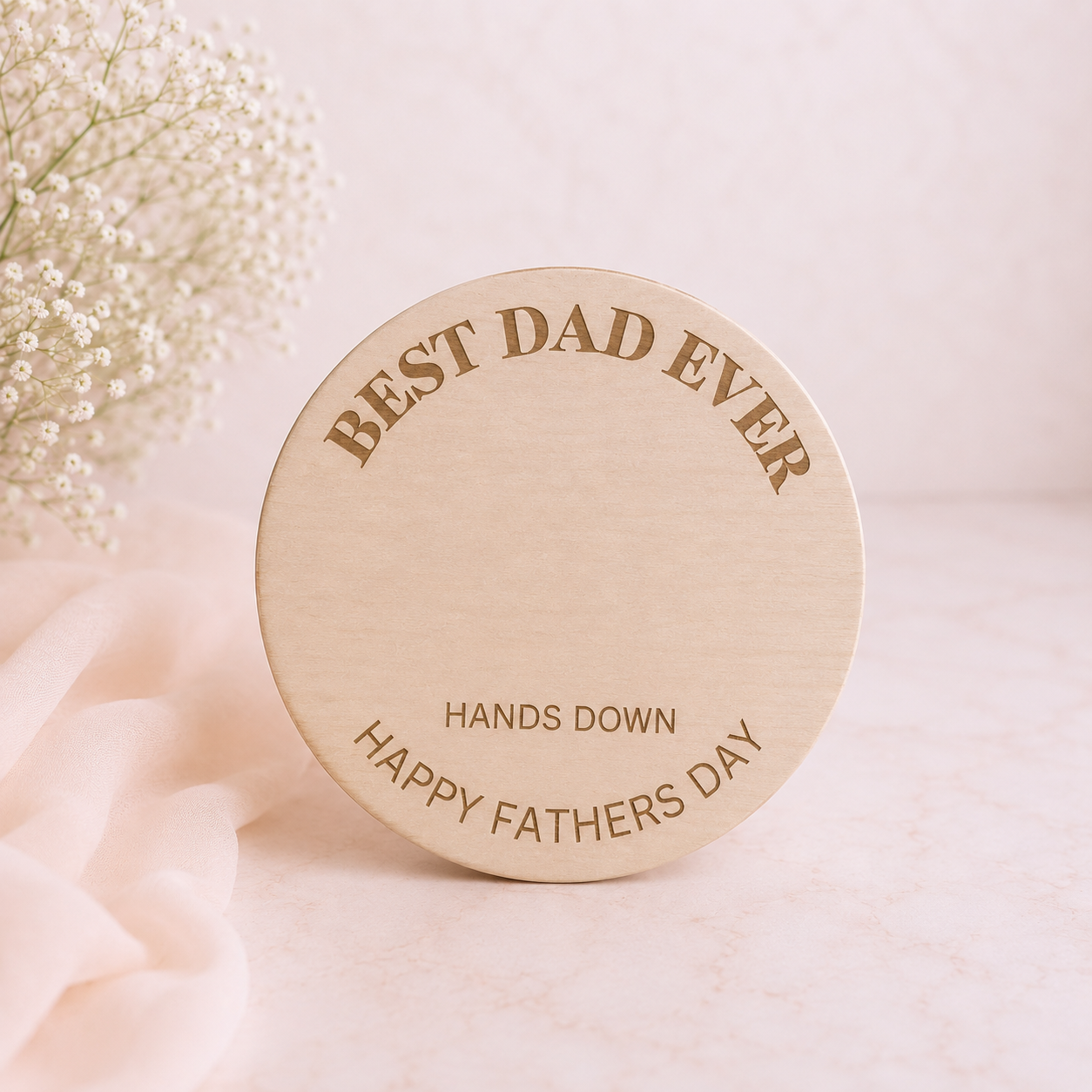 Wooden Plaque - Best Dad