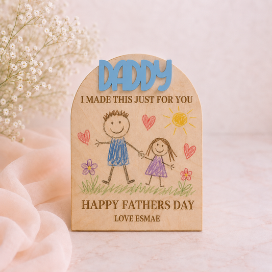 Daddy Picture Plaque