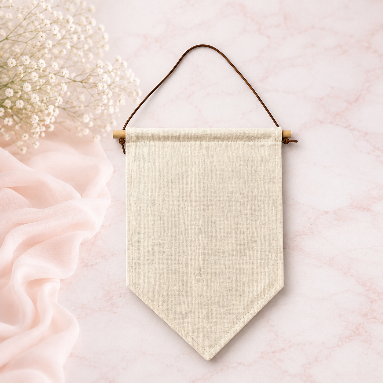Sublimation Linen Pennant