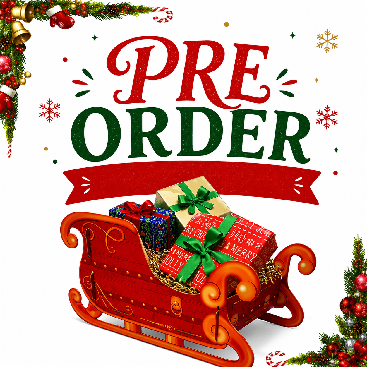 Christmas Sleigh (pre order)