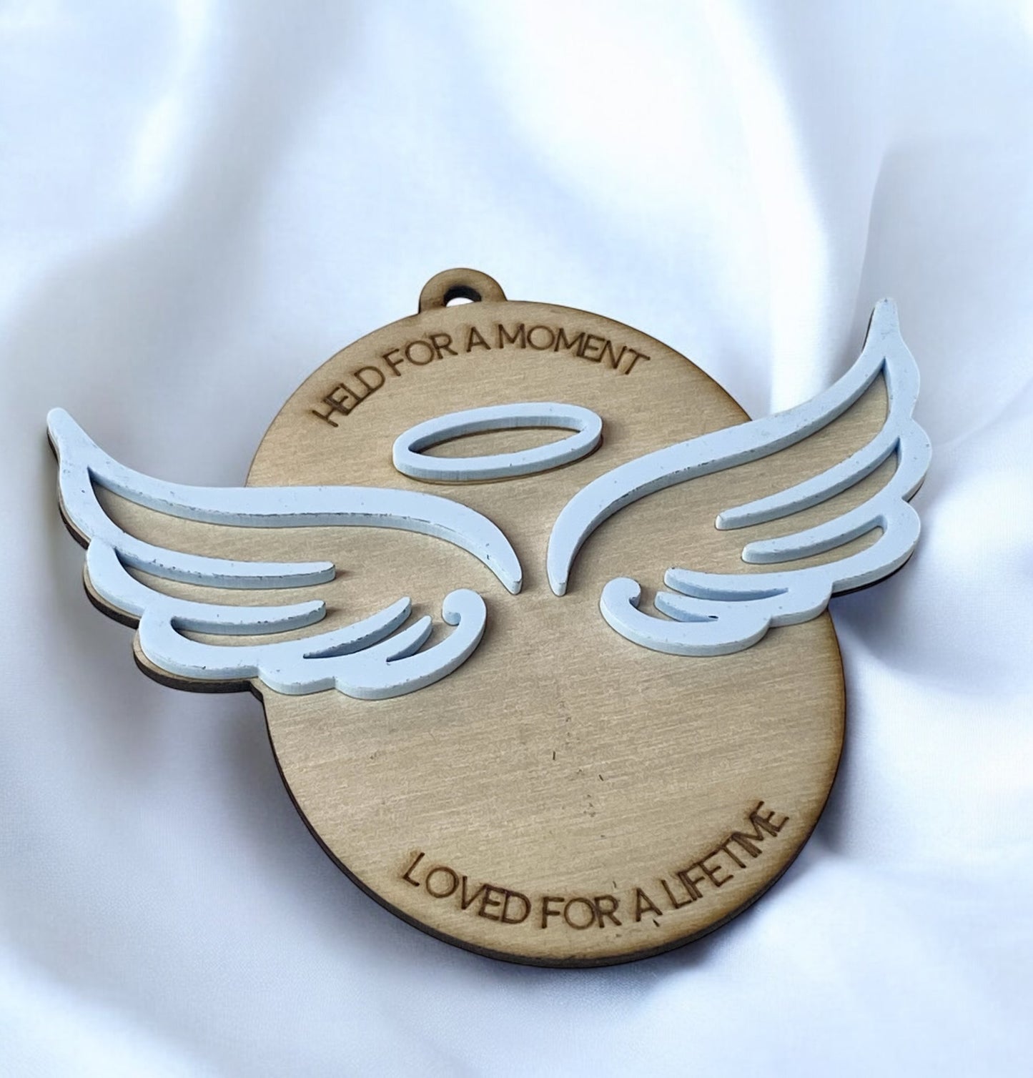 Angel Wings Memorial Ornament