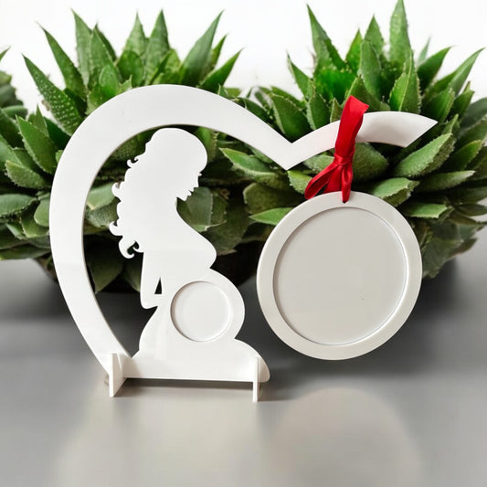 Pregnancy/Birth photo keepsake (freestanding)