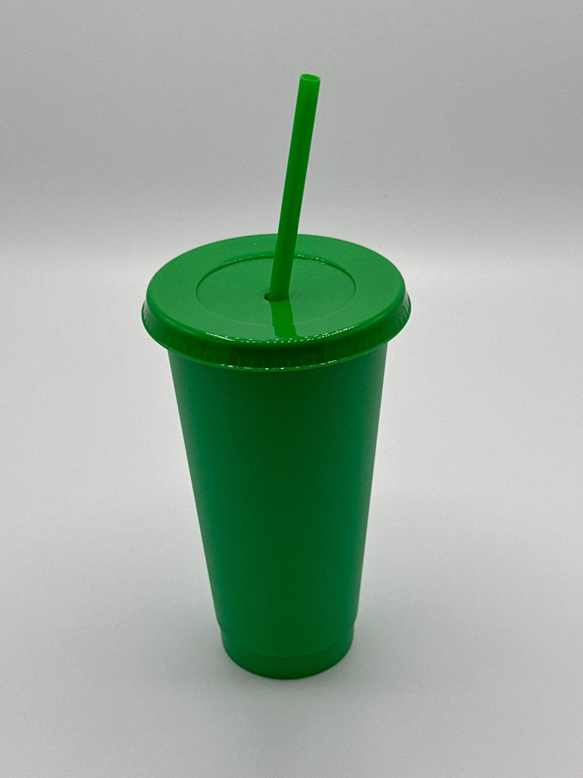 24oz Cold Cup Apple Green