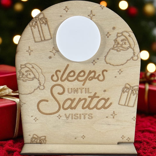 Sleeps Until Santa Visits