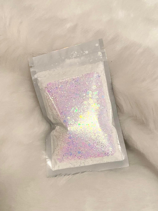 Chunky Glitter Mix 50g Purple Iridescent