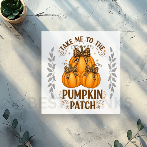 Pumpkin Patch Leopard DTF