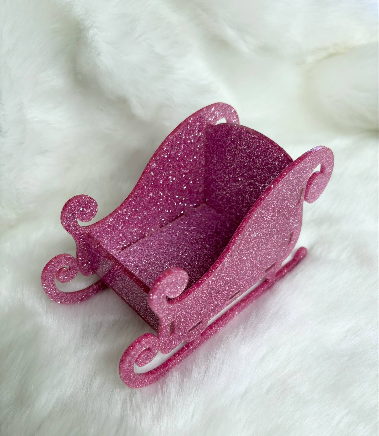 Glitter Christmas Sleigh