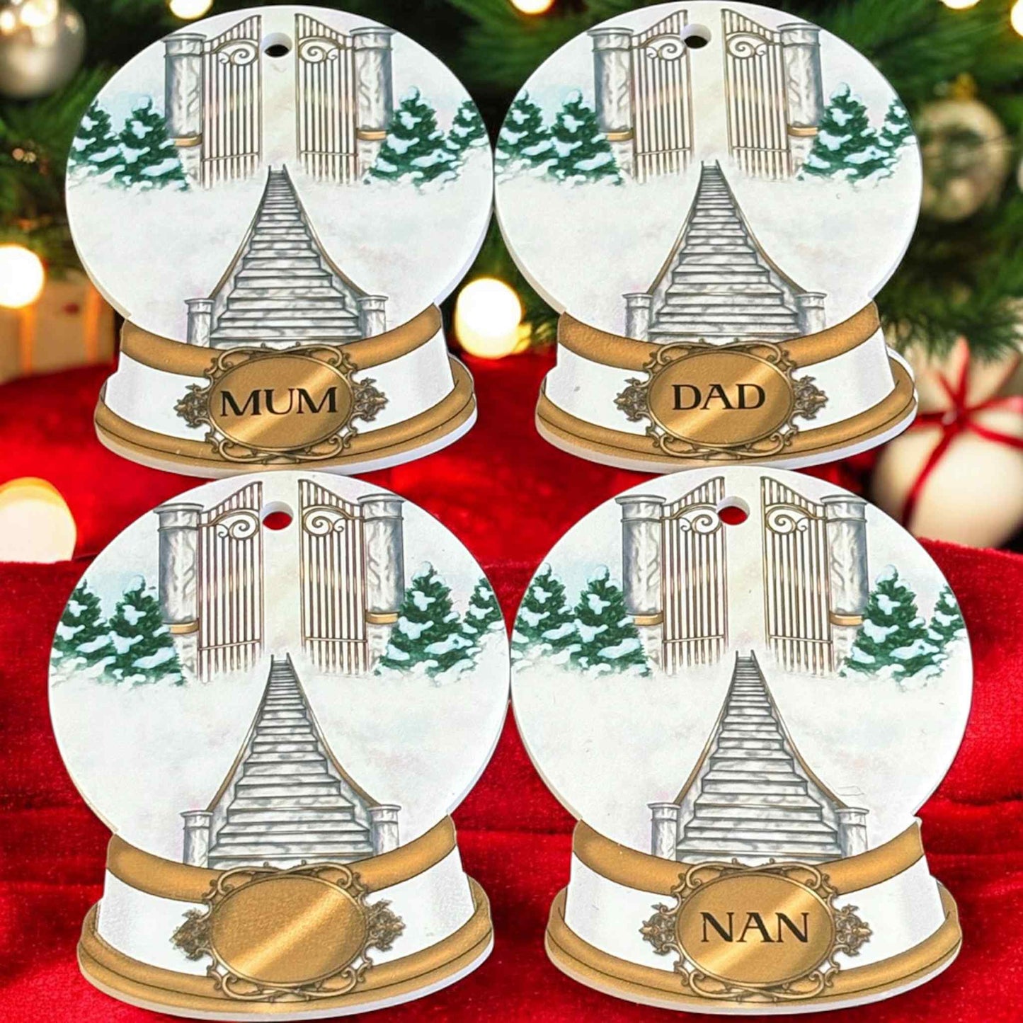 Acrylic Snow globe Ornament