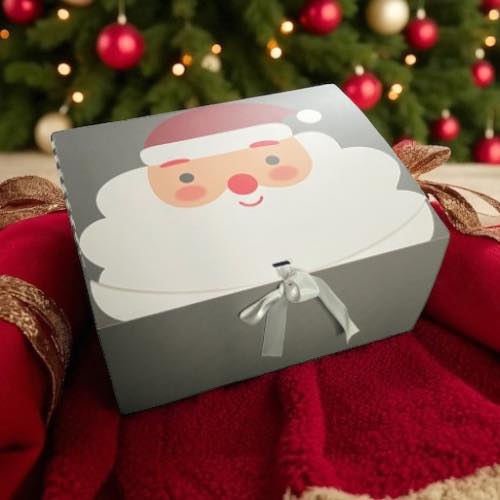 Santa Christmas Box