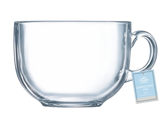 Glass Cappuccino Cup 450ml