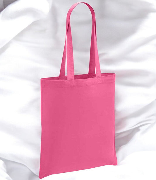 Long Handle Tote Bag DARK PINK