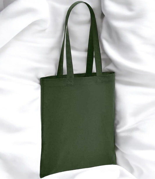 Long Handle Tote Bag FOREST GREEN