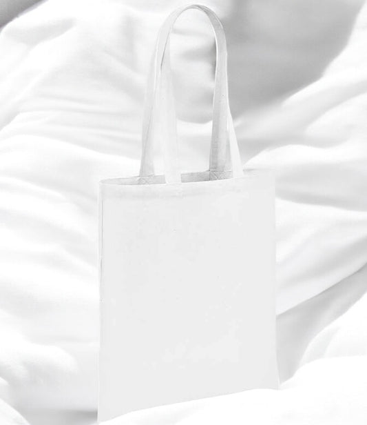 Long Handle Tote Bag WHITE