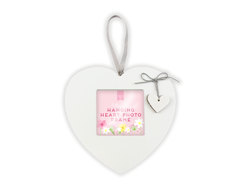 Mother's Day Hanging Heart Photo Frame 15cm