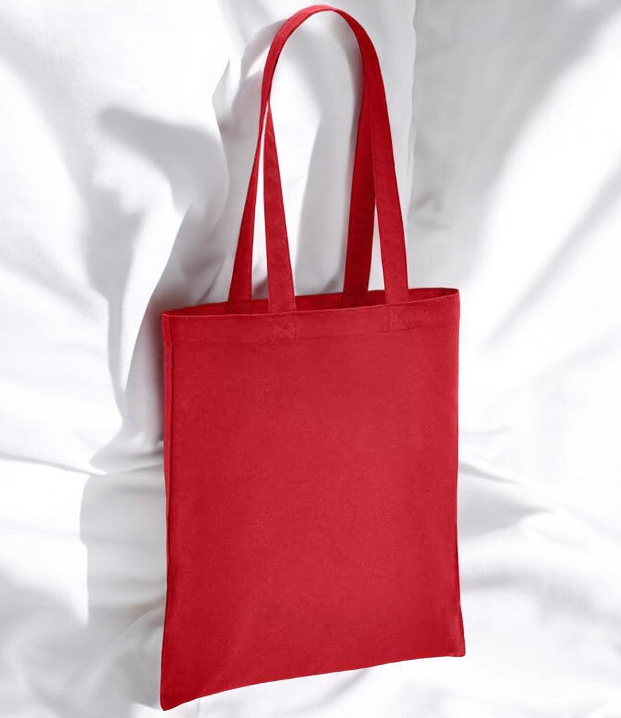 Long Handle Tote Bag RED