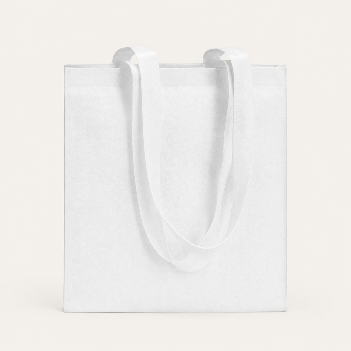 41.5 × 37.5cm white sublimation shopper bag blank